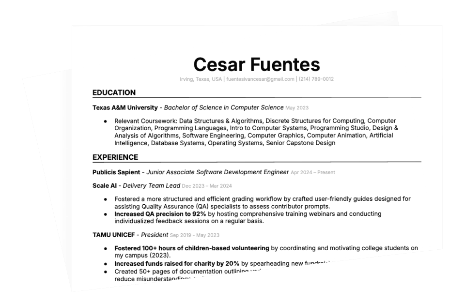 Resume